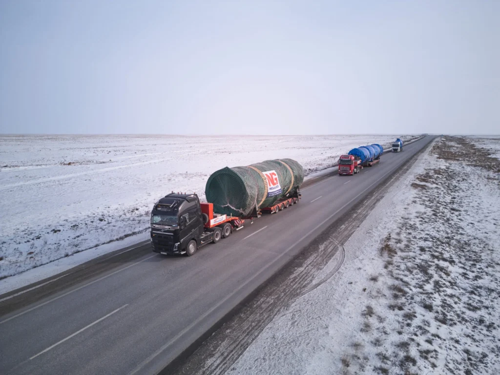 Transportation of oversized and heavy cargo