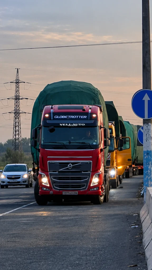 Перевозка вагонов высокоскоростного поезда Хоргос — Ташкент